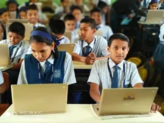 Girl on Laptop